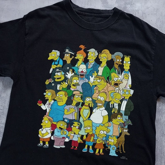 The Simpson Character Medley Graphic T-Shirt