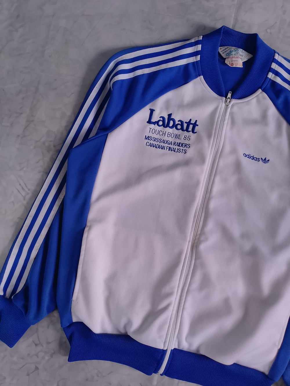 Adidas 1985 Labatt Touchbowl Mississauga Raiders Canadian Finals Jacket