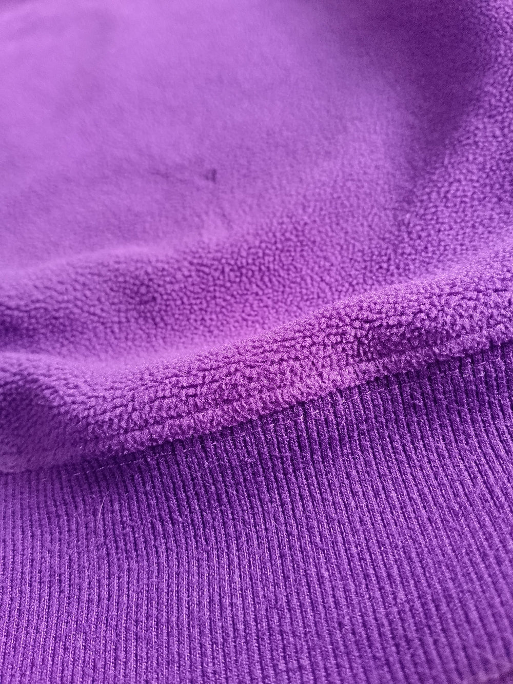 Vintage Y2K Snowscape with Owls Purple Crewneck Sweater