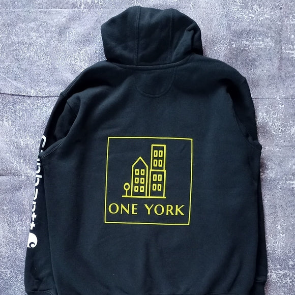 Carhartt ONE YORK Black Hoodie  UNISEX
