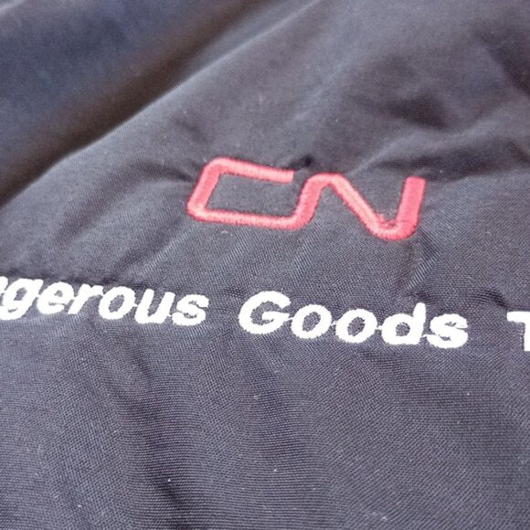 Vintage CN RAIL DANGEROUS GOODS TEAM Winter Thinsulate Jacket