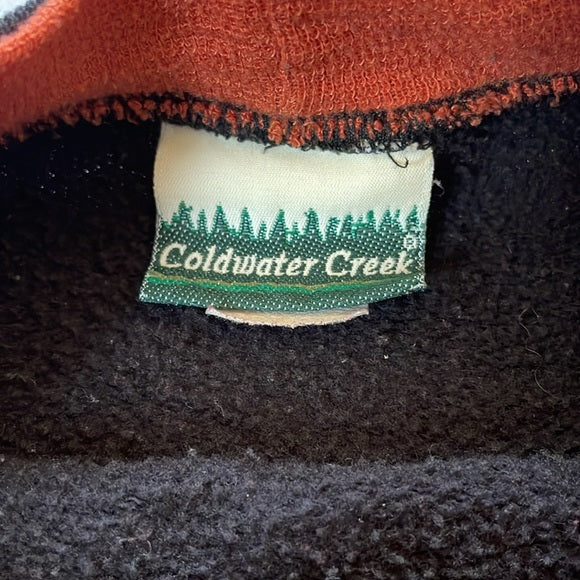 Vintage 90s Falling Autumn Leaves Coldwater Creek Crewneck Sweater Unisex