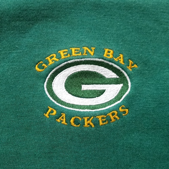 Vintage 90s Starter Green Bay Packers NFL Crewneck Sweater Embroidered