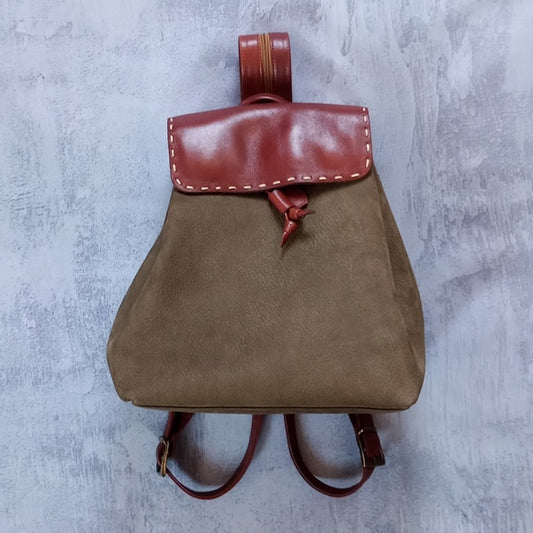 Vintage Dorsa Leather Handbag/Backpack