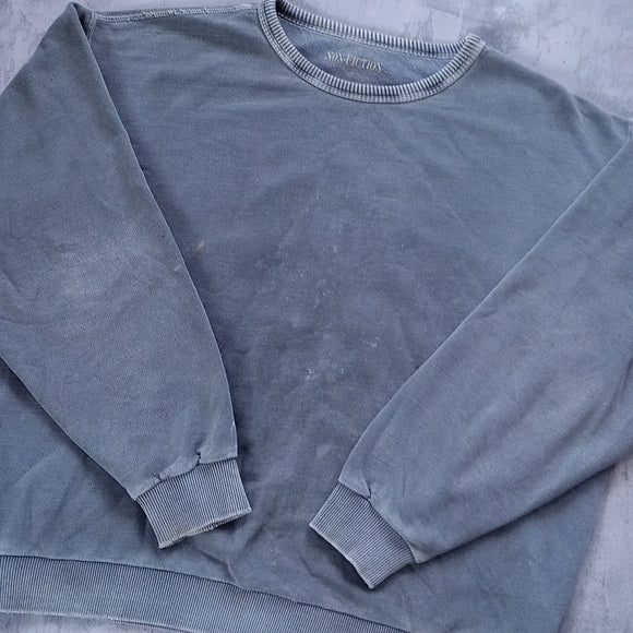 Vintage Non-Fiction Distressed Essential Crewneck