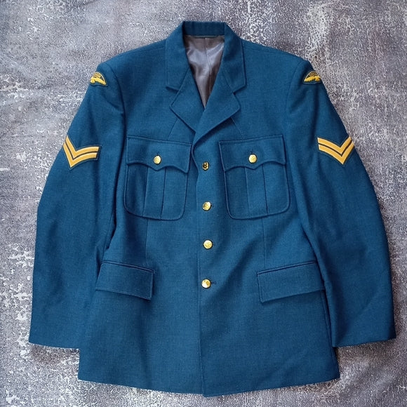 VINTAGE 1990s Canadian Canada Air Force Wool Suit