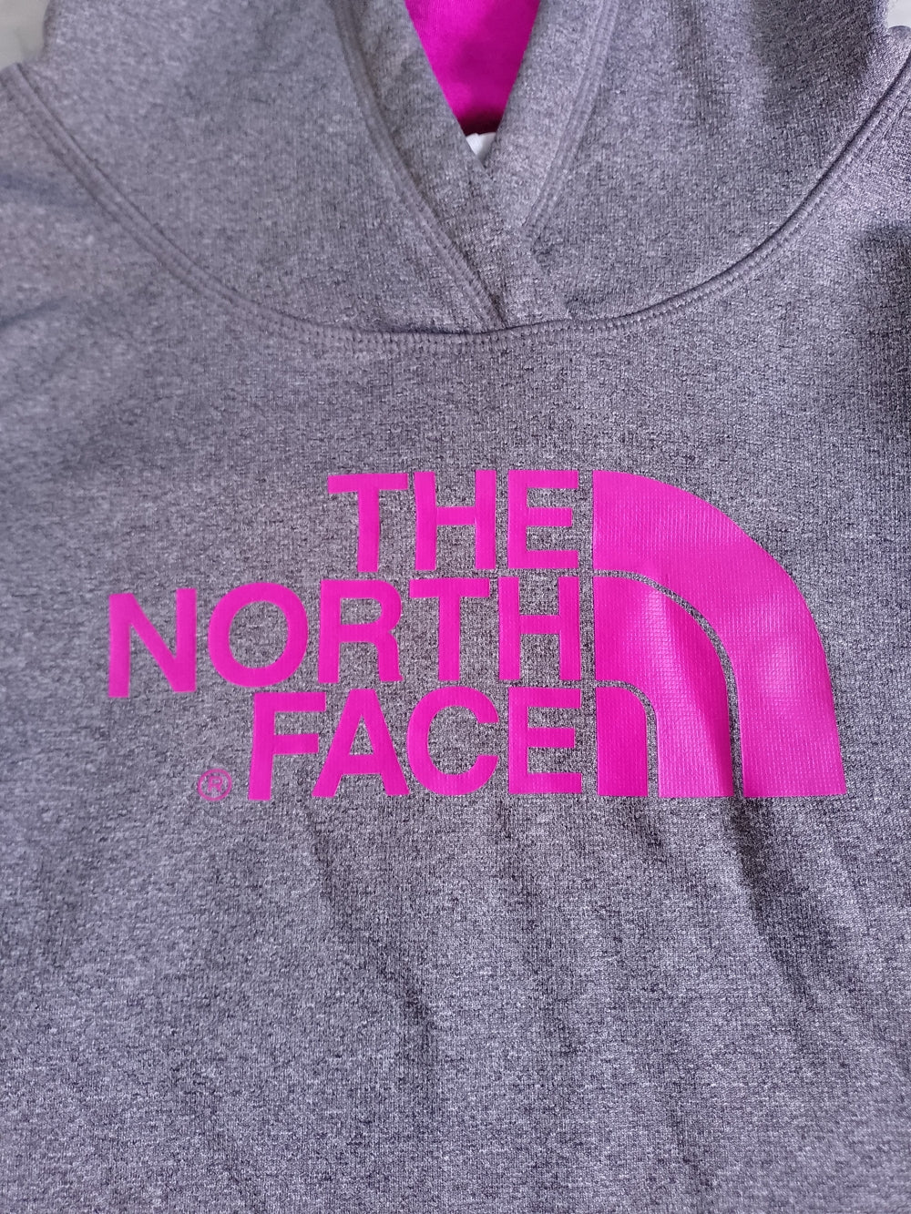 The North Face Hoodie with Pink Logo