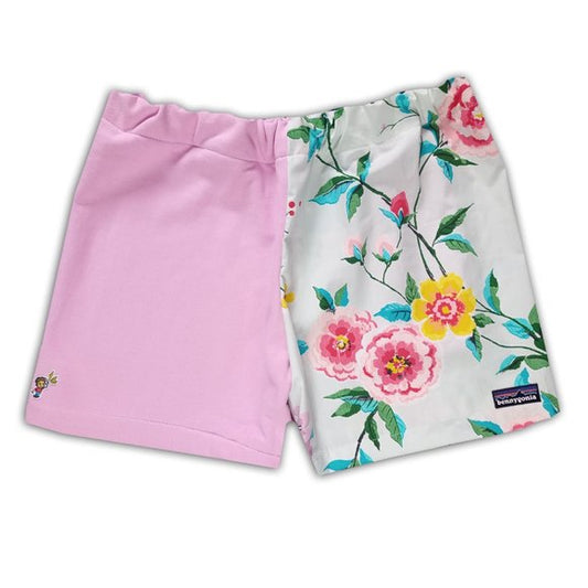 Vintage Custom Reworked "Pink Floral " 1990s Bennygonia Shorts