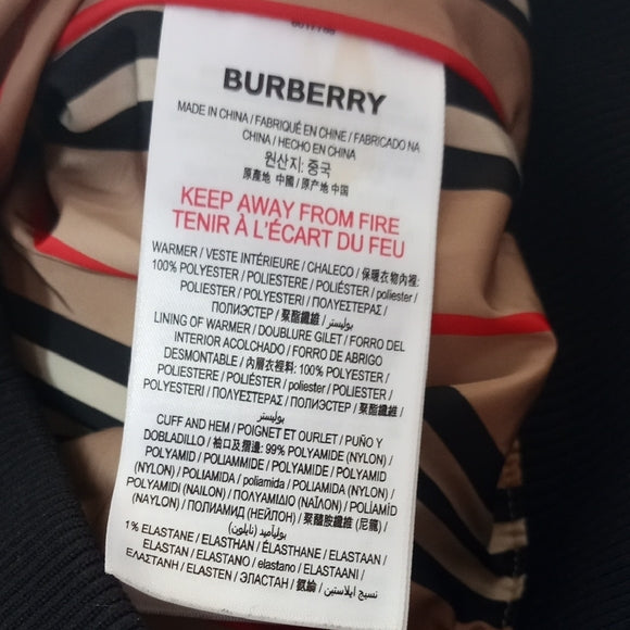 BURBERRY CLASSIC PATTERN DOWN PUFFER JACKET