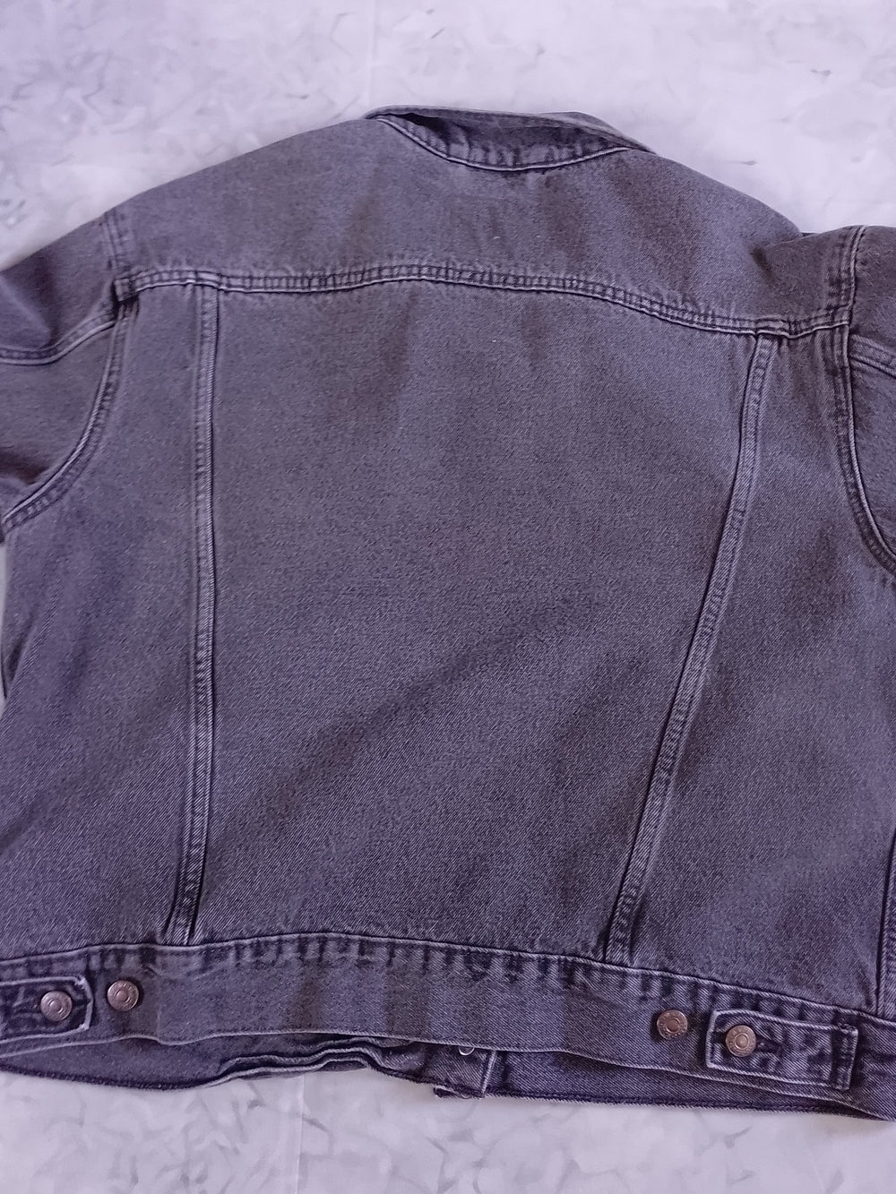 Levi's Black Denim Trucker Jacket