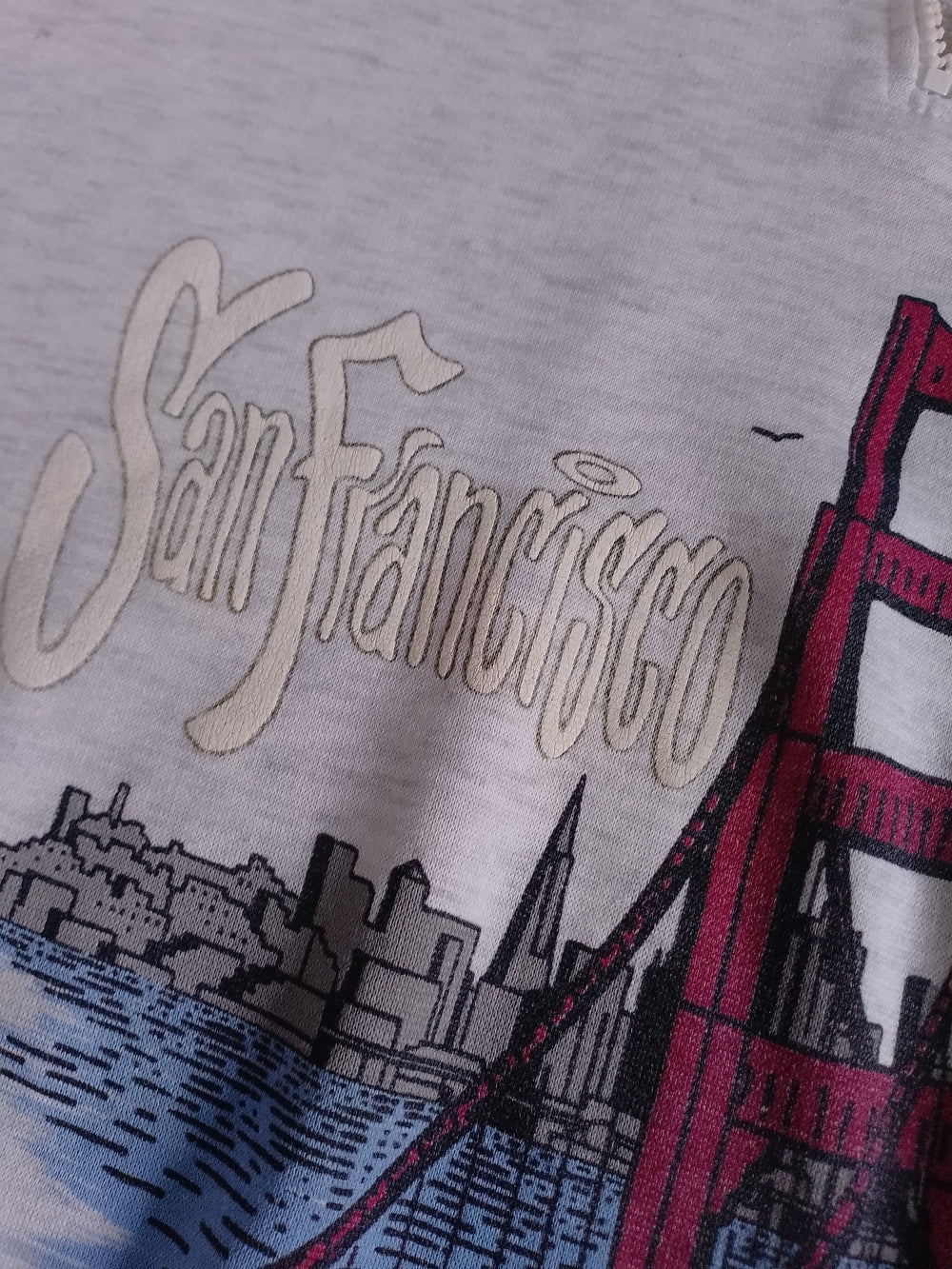 Vintage 1995 San Francisco Graphic Pullover Sweater UNISEX