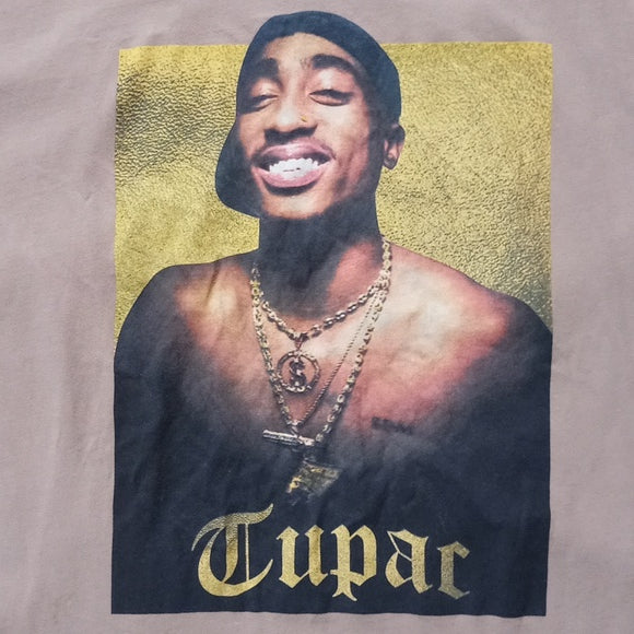 TUPAC Smiling Graphic Tee T-Shirt UNI SEX