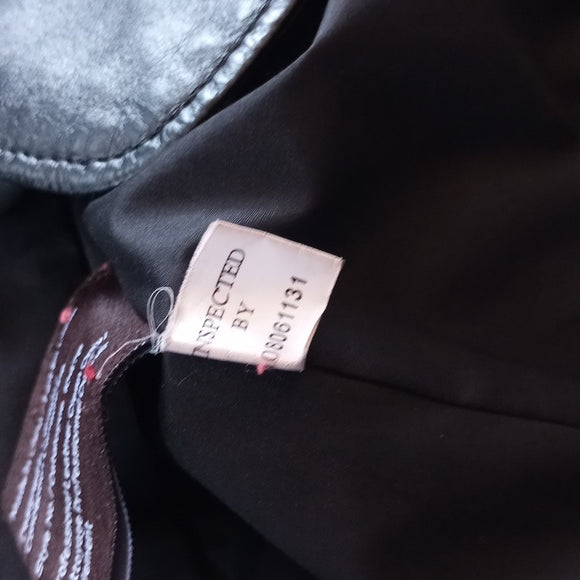 Danier Leather Jacket Button-Up