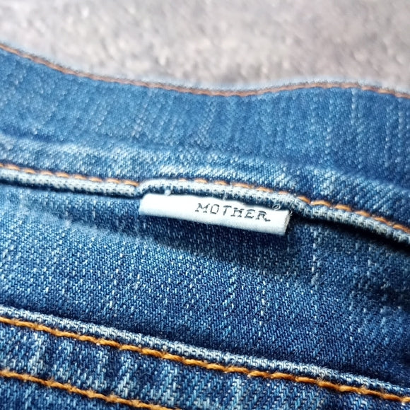 MOTHER The Charmer Dance Of The Mocking Bird Denim Jeans CUT#604208