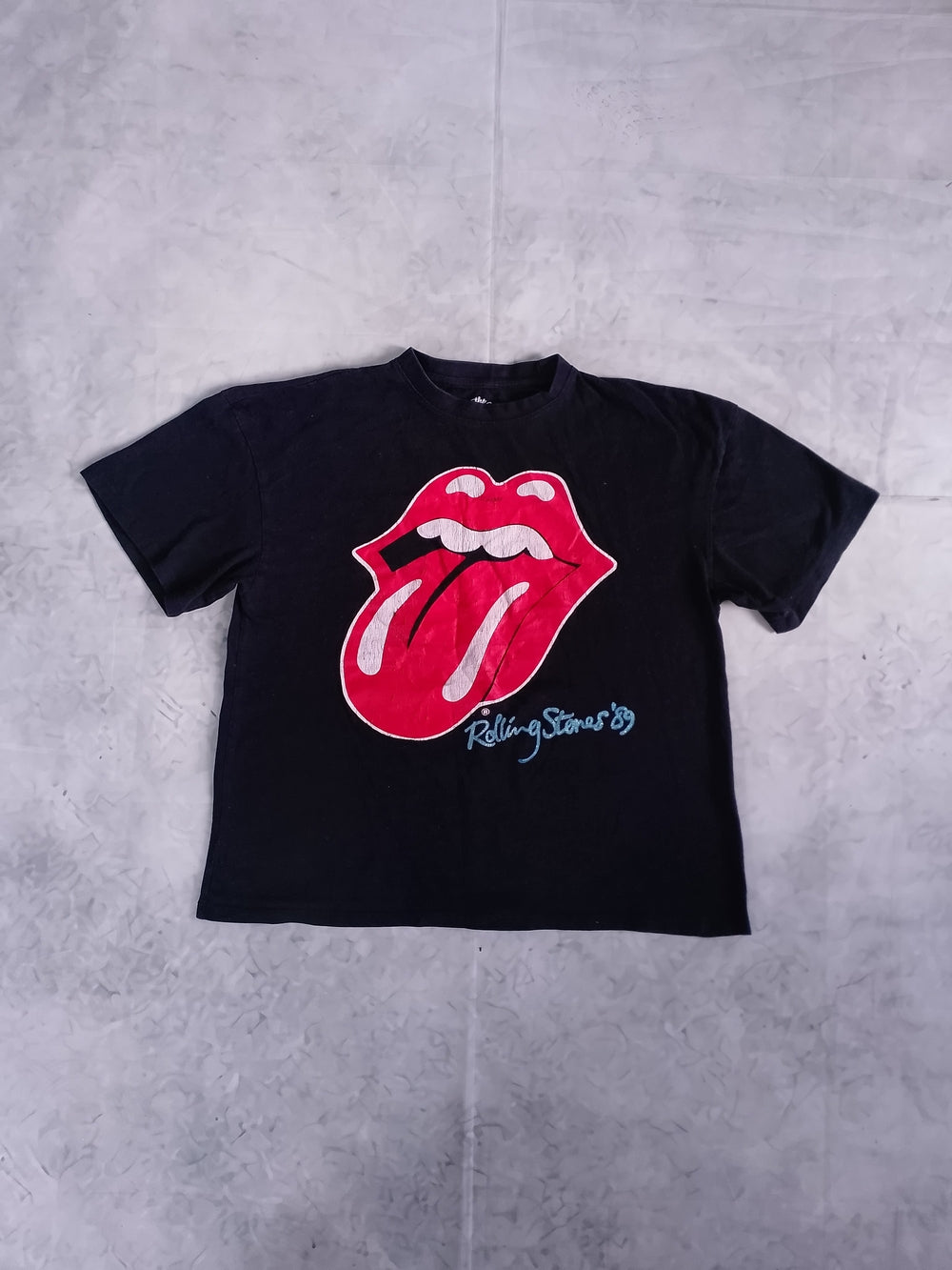 MODERN the Rolling Stones Graphic Tee with Red Tongue