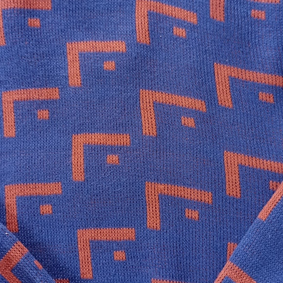 Vintage Funky Pattern Crewneck Sweater Unisex