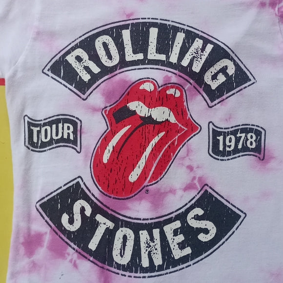 Women's The Rolling Stones Tour 1978 Remake T-Shirt Tie-Dye