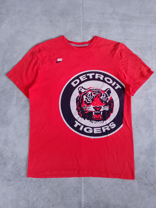 Nike Detroit Tigers Orange Graphic Tee