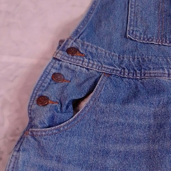 Vintage Style Levi's Denim Overalls Workwear