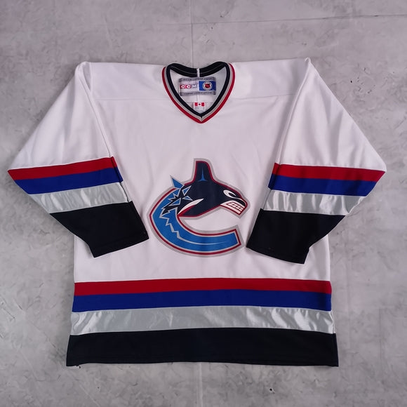 Vintage CCM Vancouver Canucks NHL Hockey Jersey Blank