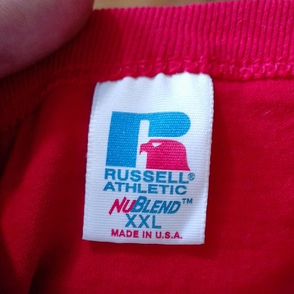 Vintage 1999 RUSSELL Basketball Thanksgiving Tournament Kennedy-KingT-Shirt