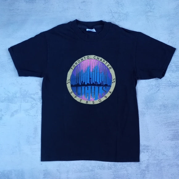 Vintage 90s Toronto Chapter Northern Lights T-Shirt BEEFY T