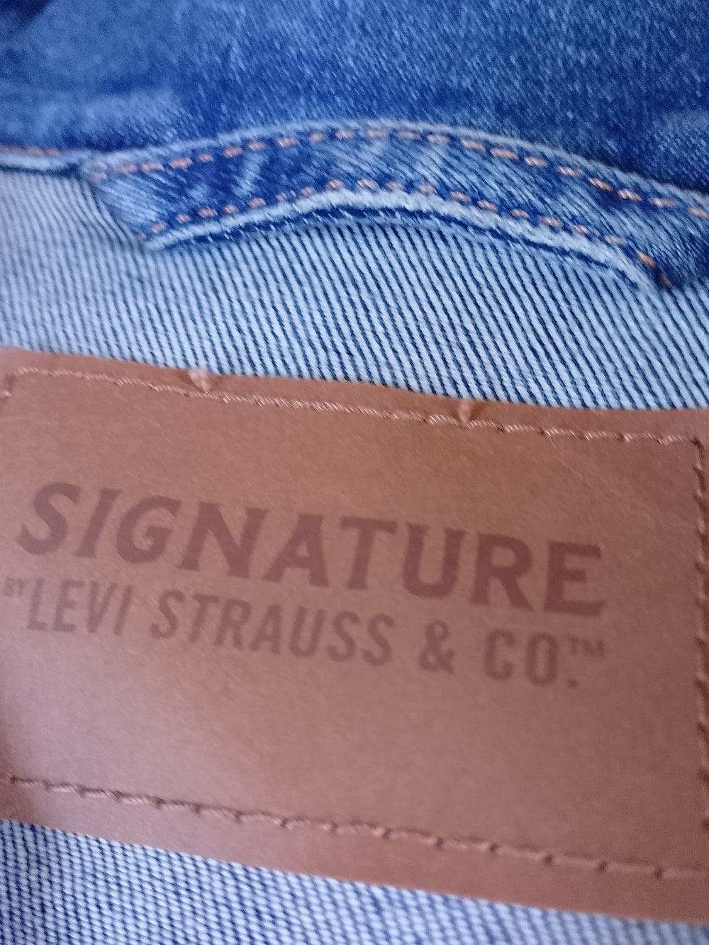LEVIS SIGNATURE STRAUSS DENIM JACKET