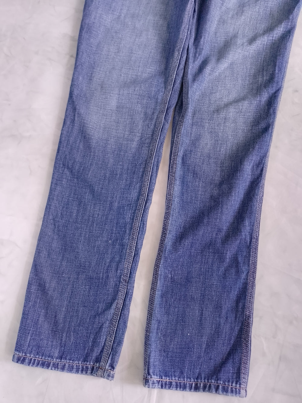 LEVIS Blue Denim Overalls Women's Jeans Boyfriend Skinny