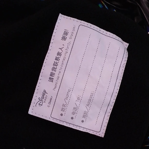 RARE Disney Baby MICKEY MOUSE Black Down Puffer Jacket