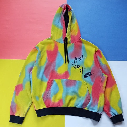 Nike Action Speak Louder Than Anything Tie Dye Hoodie