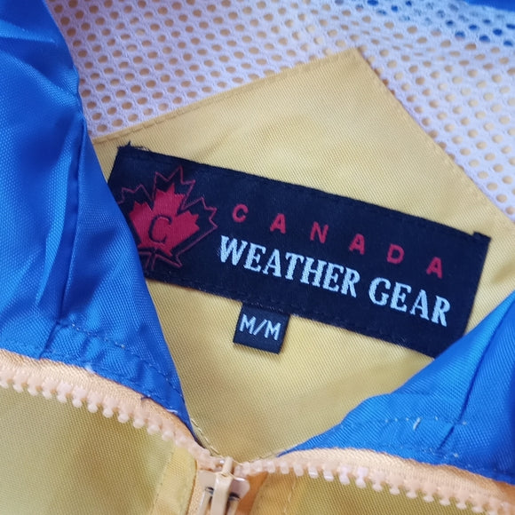 Vintage 90s Canada Weather Gear Windbreaker Jacket Unisex