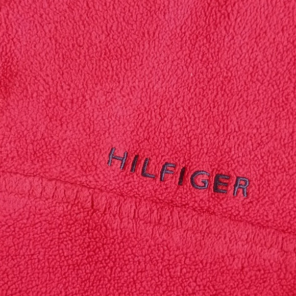 Vintage 90s TOMMY HILFIGER 1/4 Zip Sweater Fleece