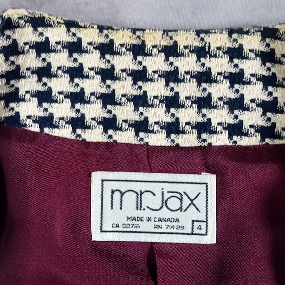 Vintage 80s Mr.JAX WOOL Blazer