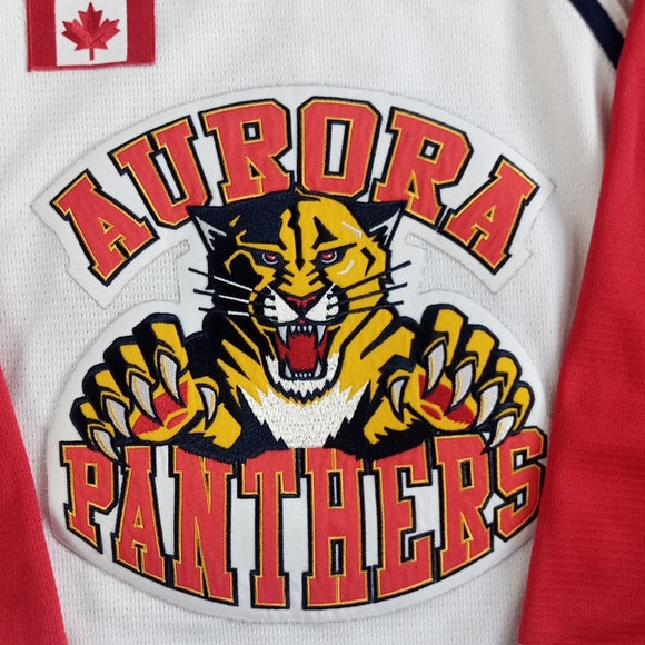 Aurora Panthers #66 Hartman Hockey Jersey