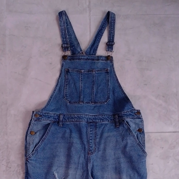 Stylish Modern Denim Overalls Workwear REFUGE