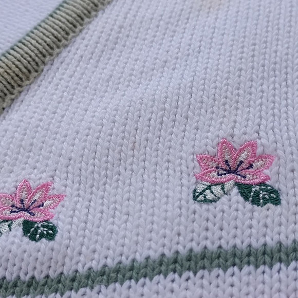 Vintage Tabi Golf International Frog with Flowers Top/Shirt