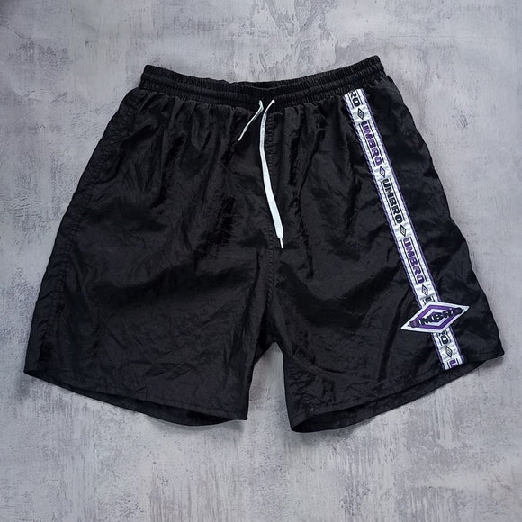 Vintage Umbro Soccer Essential Shorts Purple/Black