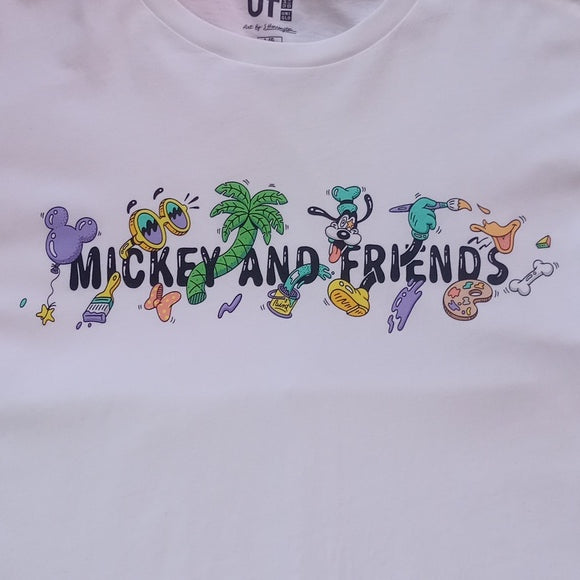 Official Disney Mickey And Friends S.Harrington Graphic T-Shirt