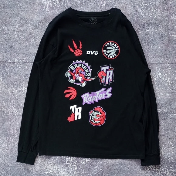 Drake x Raptors Ovo Black Long Sleeve Shirt UNISEX NBA FINALS 2019