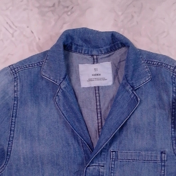 &Demin Blue Denim Jumpsuit Workwear