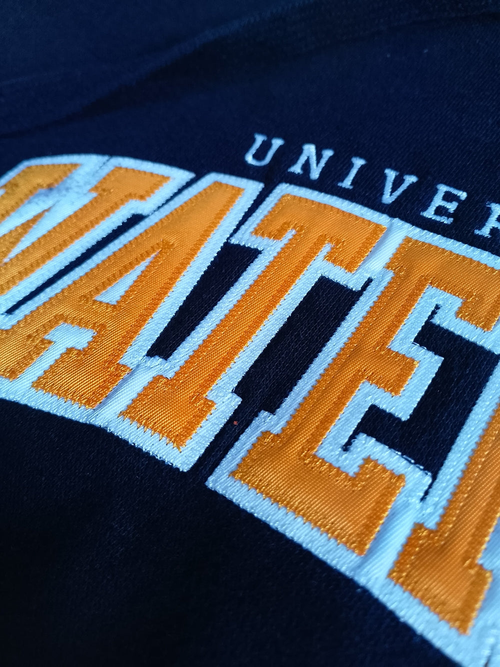University of Waterloo Black Hoodie Sweatshirt