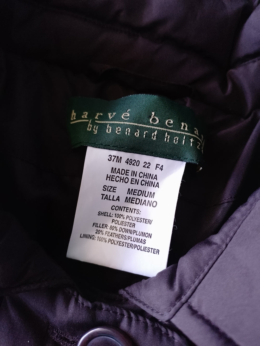 NTW's Long Quilted DOWN Puffer Coat harve benard by benard holtzman