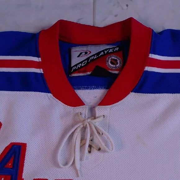 Vintage 90s NHL NEW YORKER RANGER JERSEY PRO PLAYER CCM BLANK