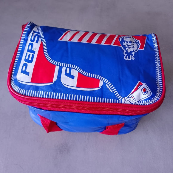 Vintage 90s KFC x Pepsi Insulated Lunch Bag Cooler, Deadstock NWT