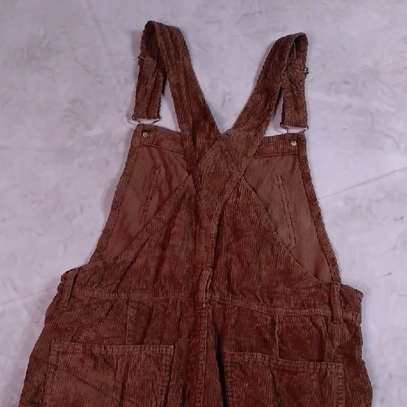 We The Free Brown Corduroy Women's Overalls
