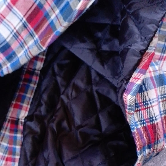 WRANGLER Multicolor Plaid Hooded Shirt