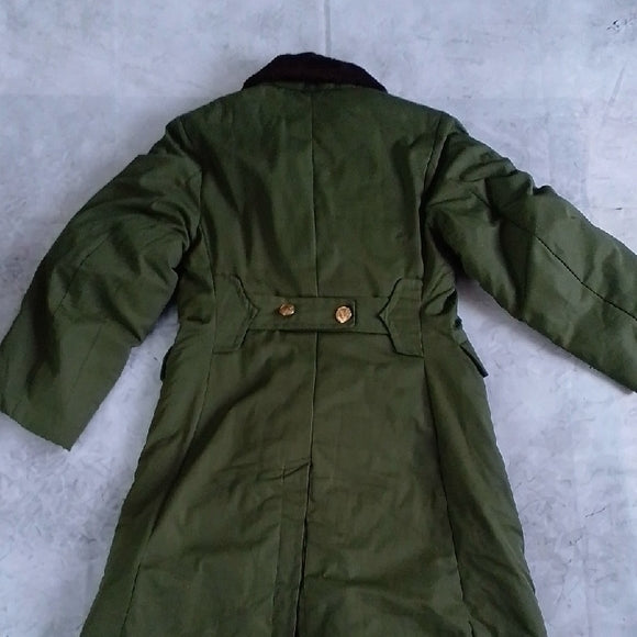 Vintage 60s-70s Chinese Extreme Cold Weather Double Breasted Military Overcoat