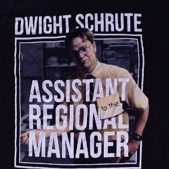 THE OFFICE DWIGHT SCHRUTE ASSISTANT TO THE REGIONAL MANAGER T-SHIRT UNISEX
