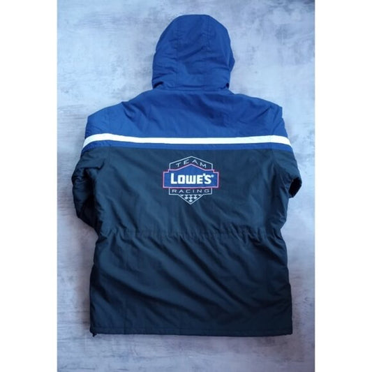 Jimmie Johnson #43 Lowe's Team Racing Embroidered Winter Jacket Chase Authentics