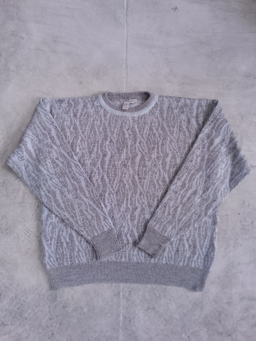 Vintage 90s Funky Ugly Dad Sweater UNIONBAY UNISEX Wool